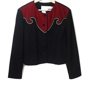 Vintage Karin Stevens Petites Cropped Jacket S12